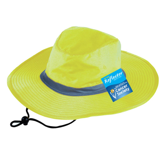 Hi Viz Reflector Safety Hat