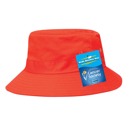 Kids’ Twill Bucket w/Toggle
